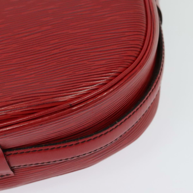 【日本直送】路易威登 Epi Jeune Fille MM 單肩包紅色 M52157 LV 正品 142186-17