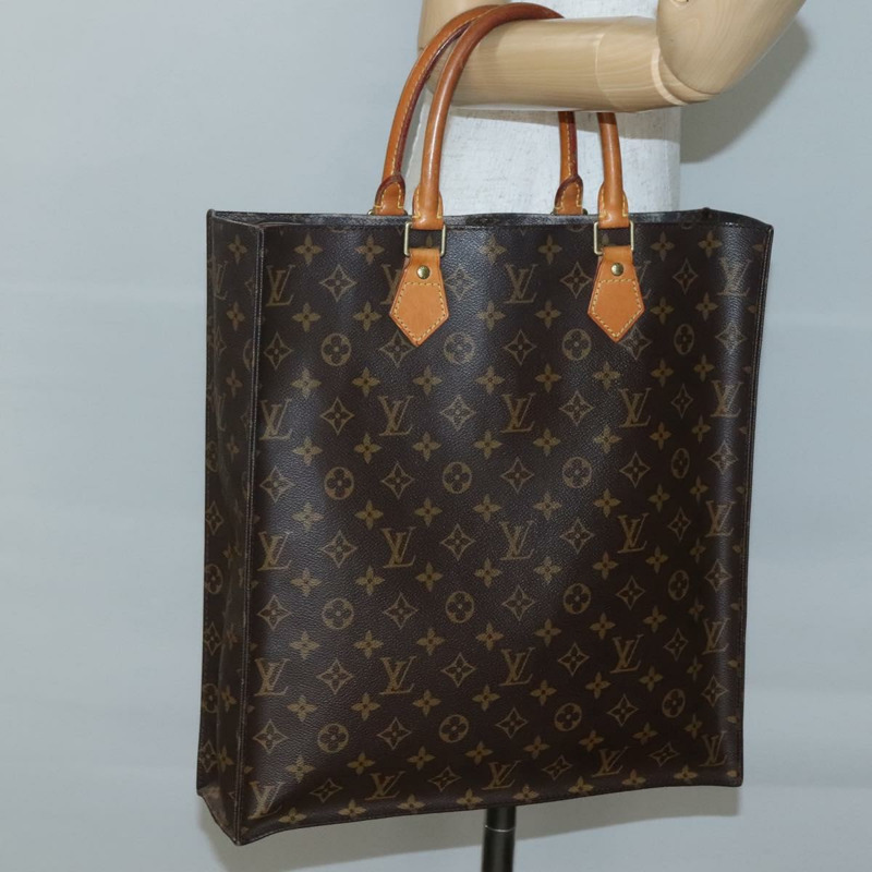 【日本直送】路易威登 Monogram Sac Plat 手提包 M51140 LV 正品 142171-18
