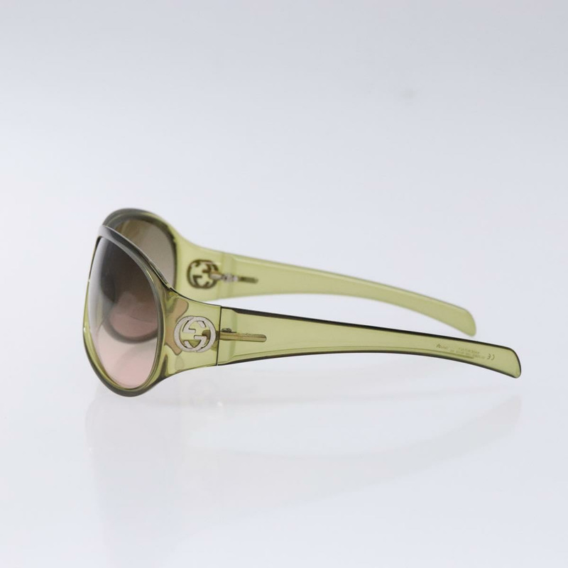 【日本直送】GUCCI 太陽眼鏡 塑膠 綠色 Auth yk19495-3