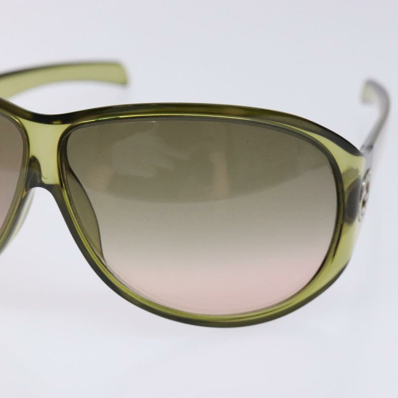 【日本直送】GUCCI 太陽眼鏡 塑膠 綠色 Auth yk19495-6