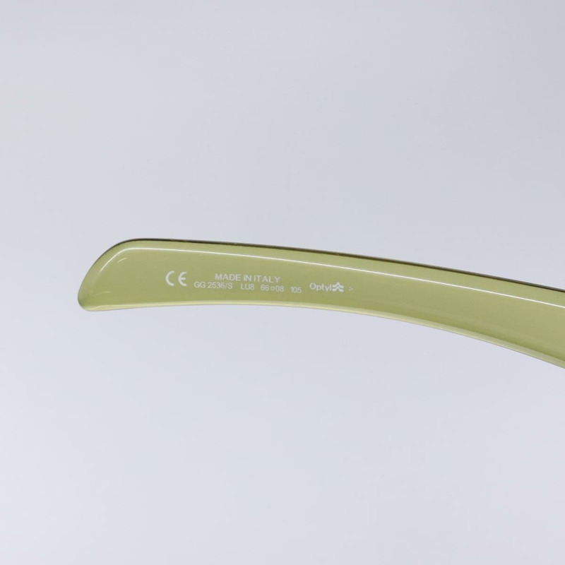 【日本直送】GUCCI 太陽眼鏡 塑膠 綠色 Auth yk19495-9