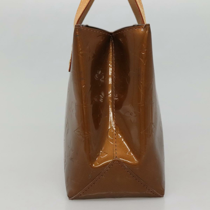 【日本直送】路易威登 Monogram Vernis Reade PM 手提包 青銅色 M91146 LV Auth ep10810-3