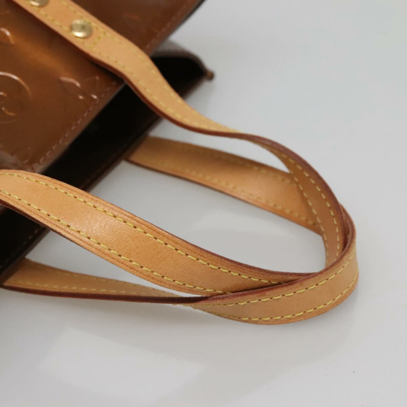 【日本直送】路易威登 Monogram Vernis Reade PM 手提包 青銅色 M91146 LV Auth ep10810-6