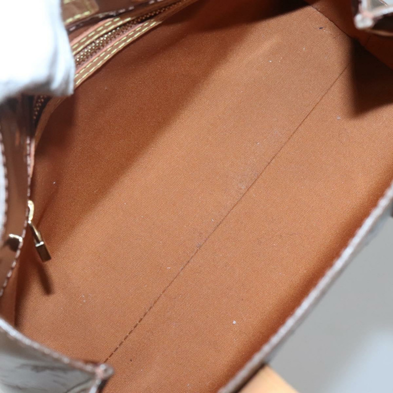 【日本直送】路易威登 Monogram Vernis Reade PM 手提包 青銅色 M91146 LV Auth ep10810-10