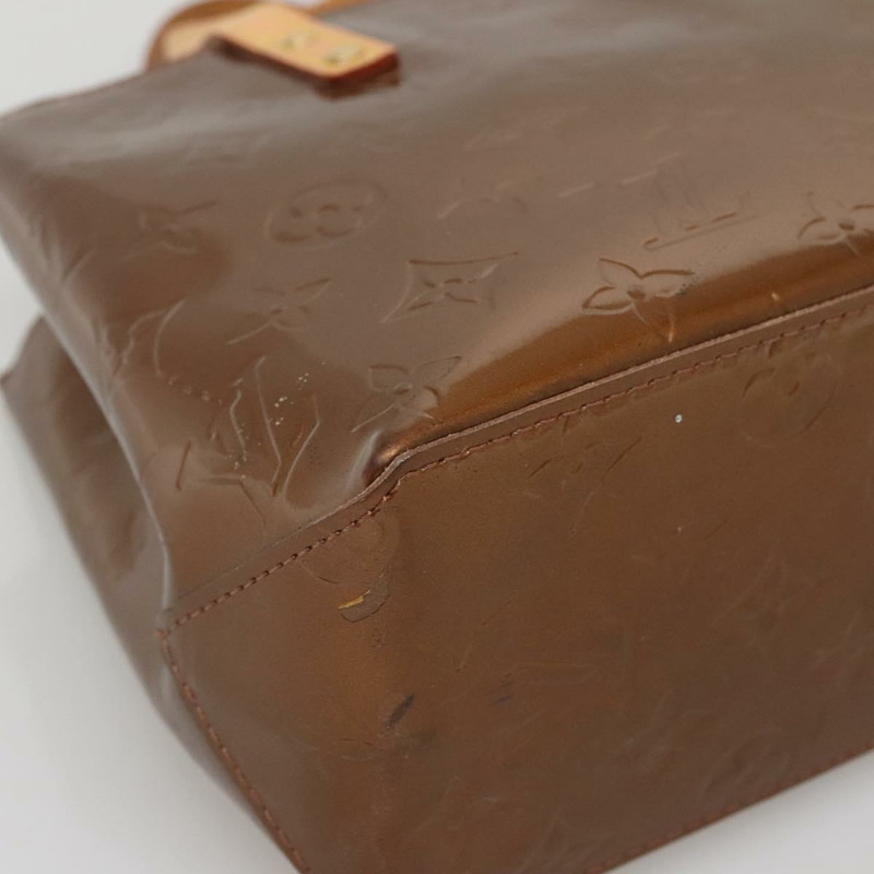 【日本直送】路易威登 Monogram Vernis Reade PM 手提包 青銅色 M91146 LV Auth ep10810-13