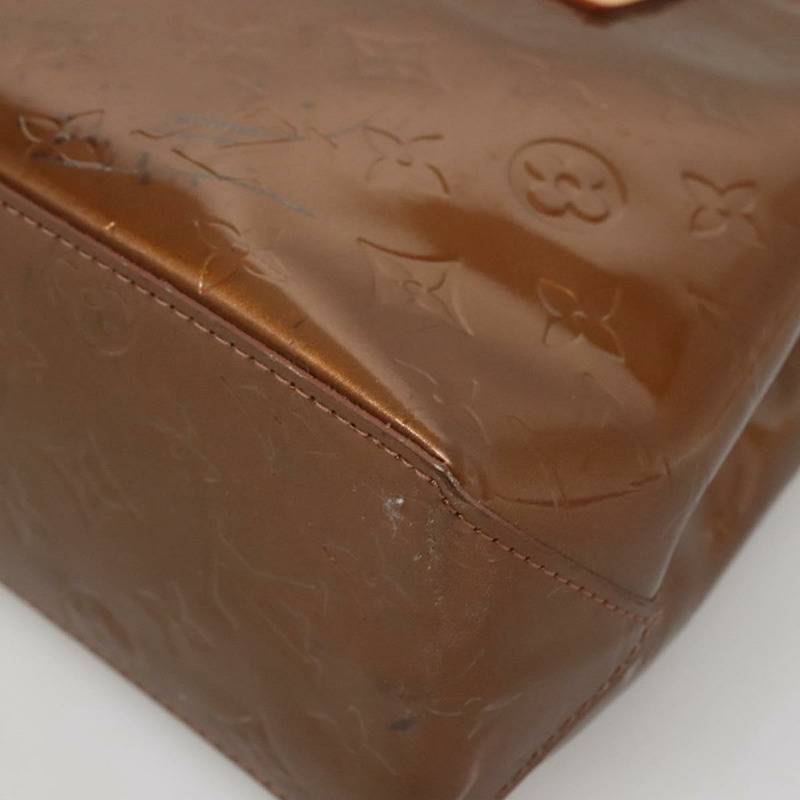 【日本直送】路易威登 Monogram Vernis Reade PM 手提包 青銅色 M91146 LV Auth ep10810-14