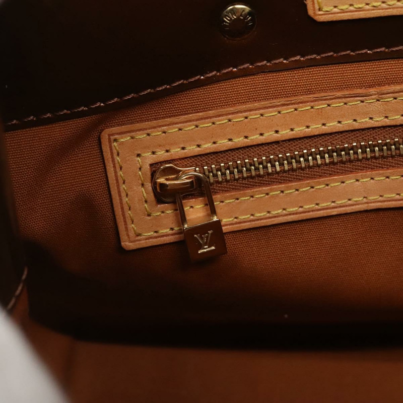 【日本直送】路易威登 Monogram Vernis Reade PM 手提包 青銅色 M91146 LV Auth ep10810-16