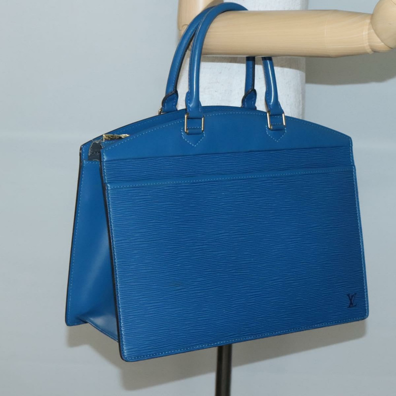 【日本直送】路易威登 Epi Riviera 手提包 藍色 M48185 LV 正品 ep10744-21