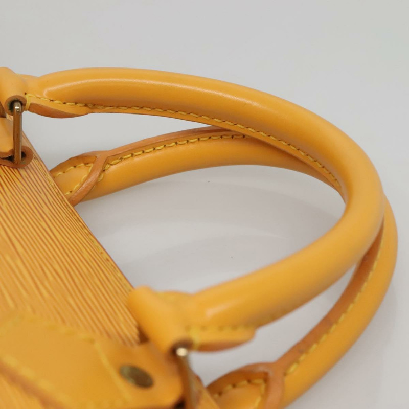 【日本直送】路易威登 Epi Sac 三角手提包 黃色 M52099 LV 正品 ep10828-13