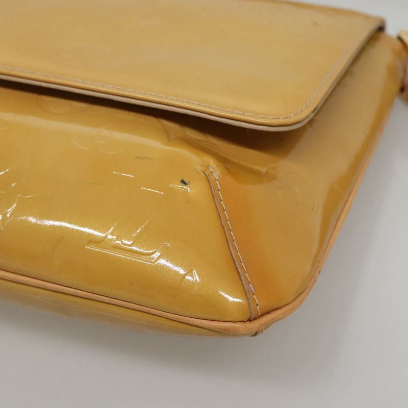 【日本直送】路易威登 Monogram Vernis Thompson Street Bag 米色 M91301 LV Auth ep10819-8