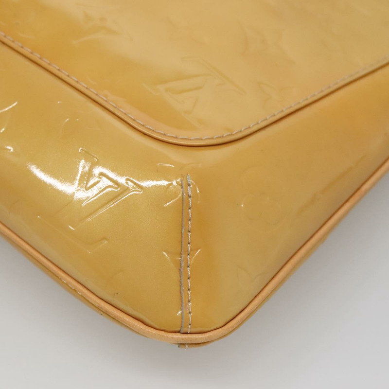 【日本直送】路易威登 Monogram Vernis Thompson Street Bag 米色 M91301 LV Auth ep10819-14