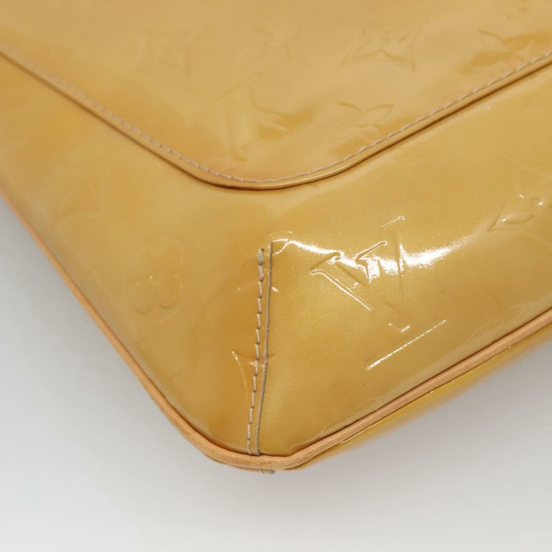 【日本直送】路易威登 Monogram Vernis Thompson Street Bag 米色 M91301 LV Auth ep10819-15