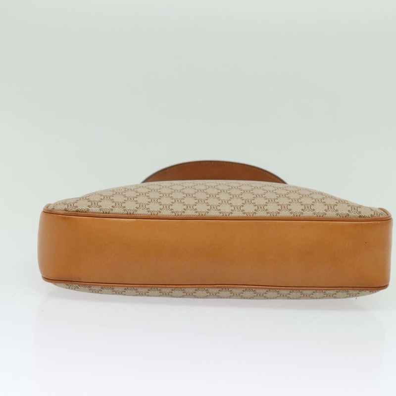 【日本直送】CELINE Macadam帆布肩背包 PVC 米色 金色 正品 ep10790-4