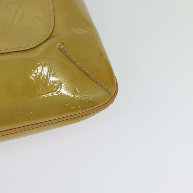 【日本直送】路易威登 Monogram Vernis Thompson Street Bag 米色 M91301 LV Auth ep10811-8