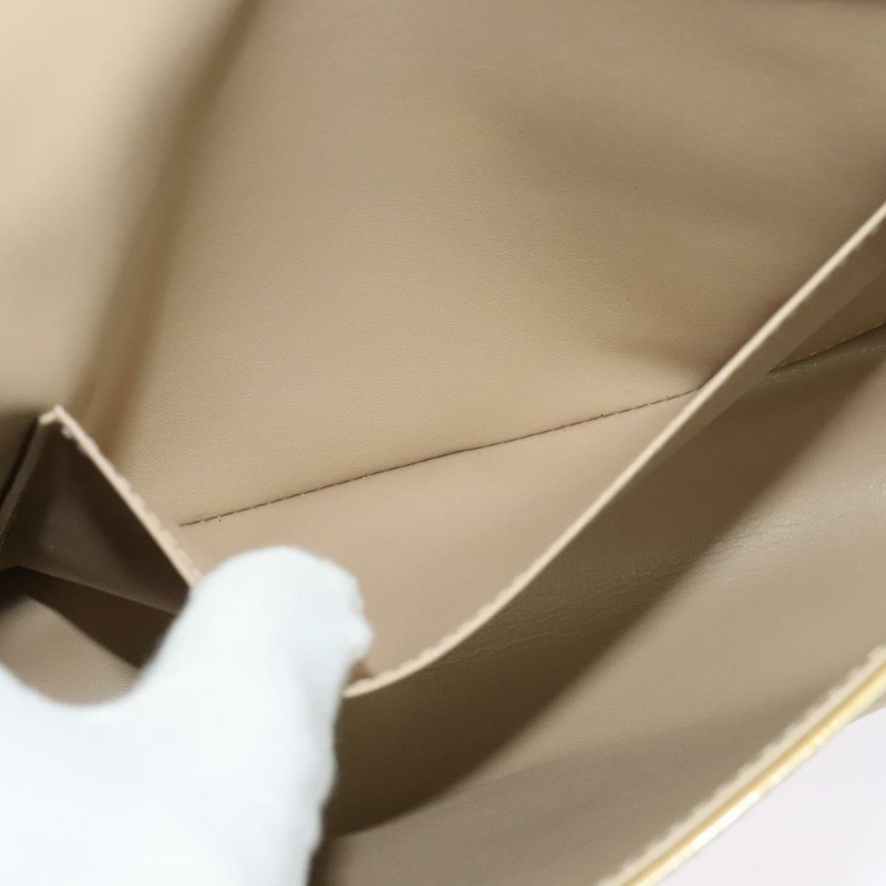 【日本直送】路易威登 Monogram Vernis Thompson Street Bag 米色 M91301 LV Auth ep10811-19