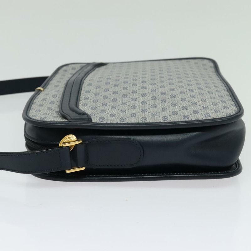 【日本直送】GUCCI Micro GG Supreme 單肩包 PVC 海軍藍/金色 001 256 1308 正品 ep10887-2