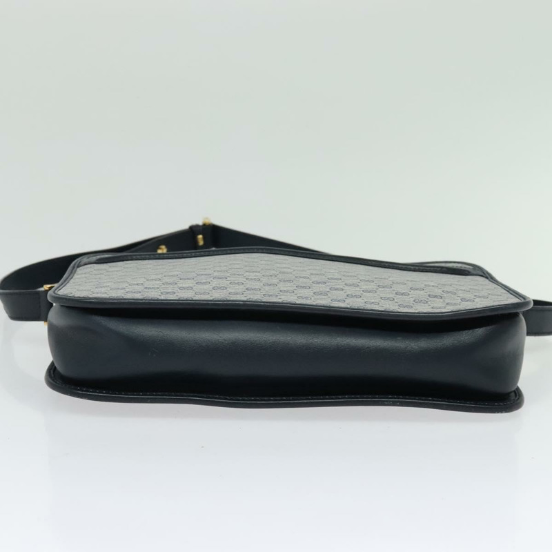 【日本直送】GUCCI Micro GG Supreme 單肩包 PVC 海軍藍/金色 001 256 1308 正品 ep10887-4