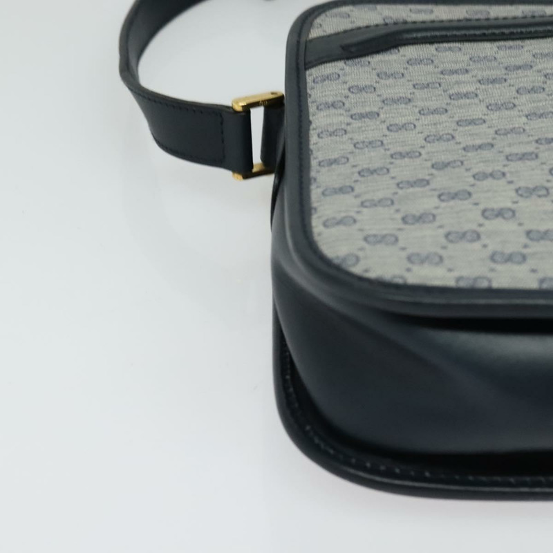 【日本直送】GUCCI Micro GG Supreme 單肩包 PVC 海軍藍/金色 001 256 1308 正品 ep10887-8