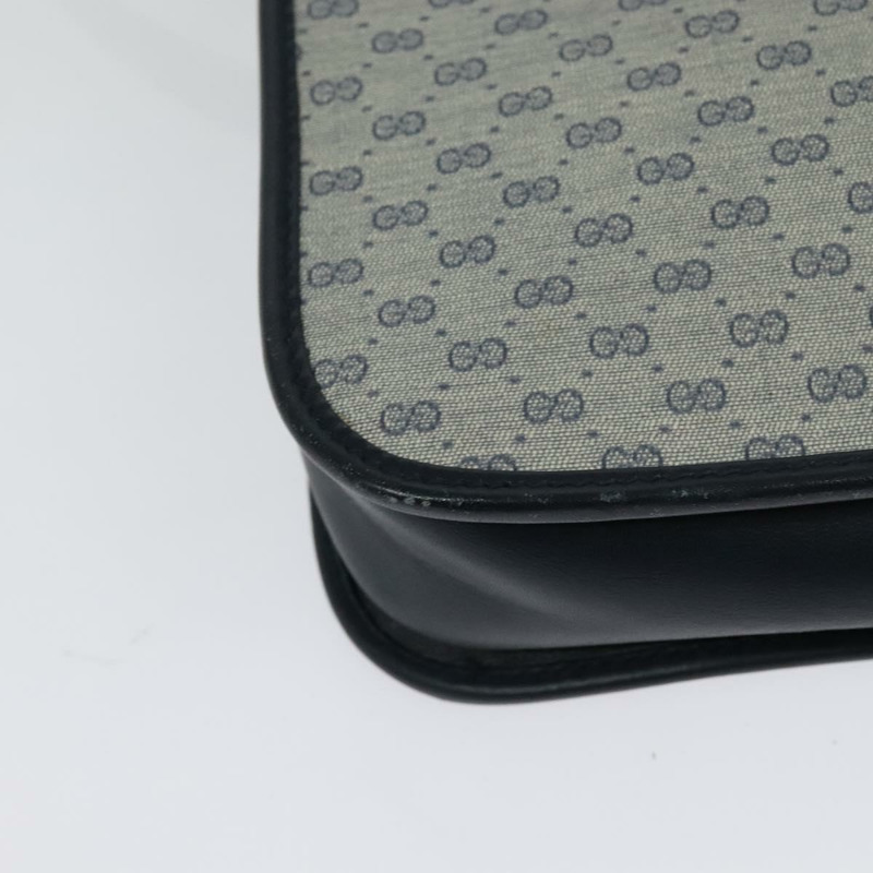 【日本直送】GUCCI Micro GG Supreme 單肩包 PVC 海軍藍/金色 001 256 1308 正品 ep10887-14