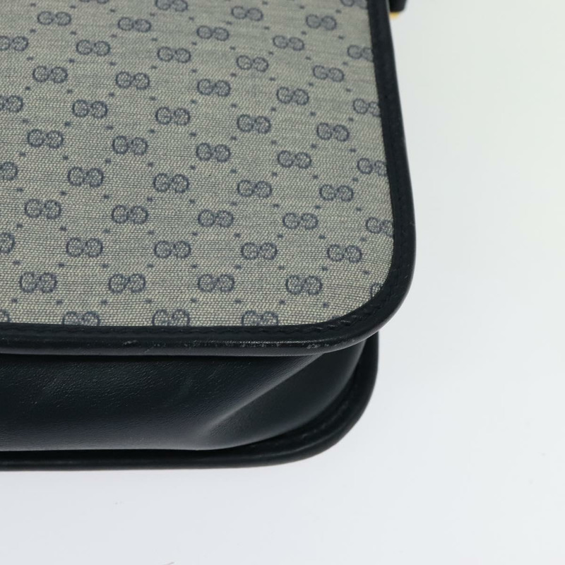 【日本直送】GUCCI Micro GG Supreme 單肩包 PVC 海軍藍/金色 001 256 1308 正品 ep10887-15