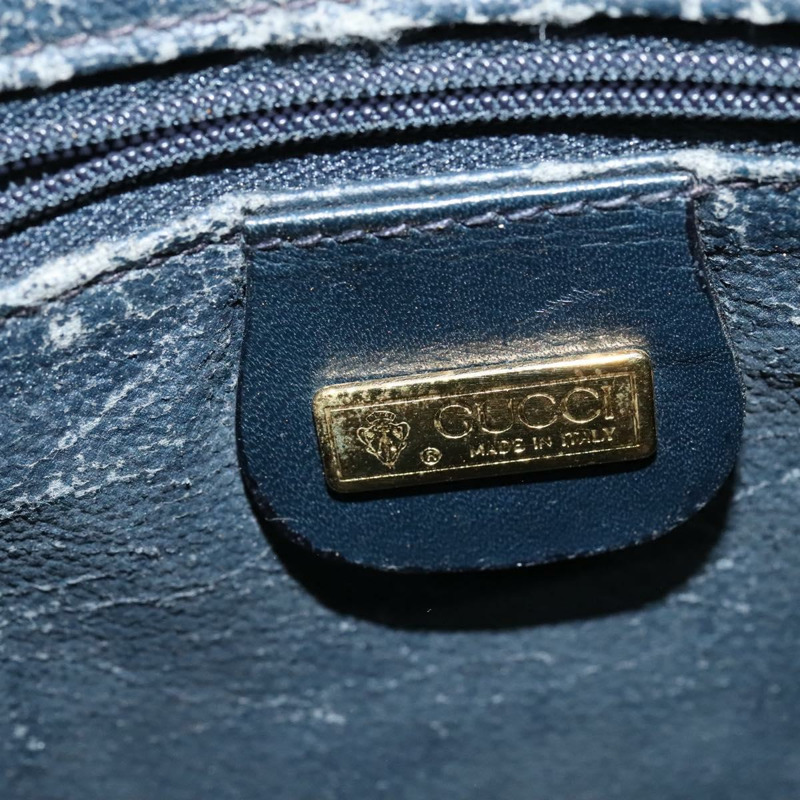 【日本直送】GUCCI Micro GG Supreme 單肩包 PVC 海軍藍/金色 001 256 1308 正品 ep10887-16