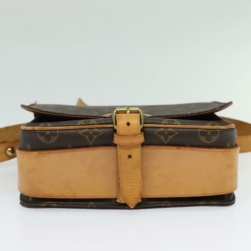 【日本直送】路易威登 Monogram Cartouchiere MM 肩背包 M51253 LV Auth ep10730-4