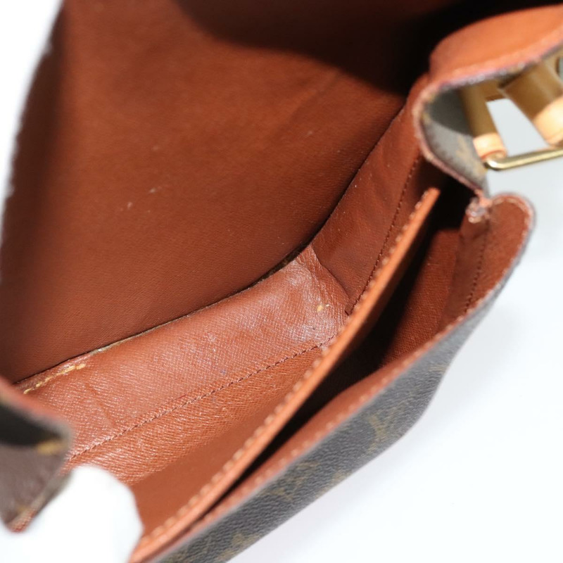 【日本直送】路易威登 Monogram Cartouchiere MM 肩背包 M51253 LV Auth ep10730-20