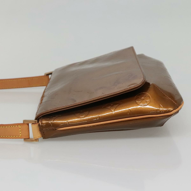 【日本直送】路易威登 Monogram Vernis Thompson Street Bag 青銅色 M91124 LV Auth ep10860-2