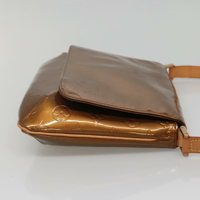 【日本直送】路易威登 Monogram Vernis Thompson Street Bag 青銅色 M91124 LV Auth ep10860-3