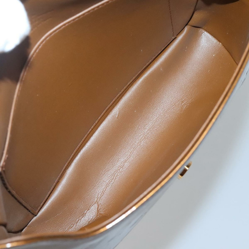 【日本直送】路易威登 Monogram Vernis Thompson Street Bag 青銅色 M91124 LV Auth ep10860-10