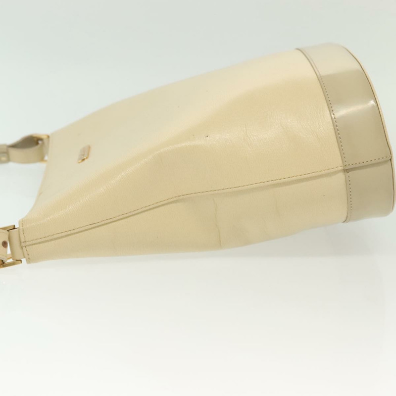 【日本直送】Burberrys 皮革肩包 米色 金色 正品 ep10651-3