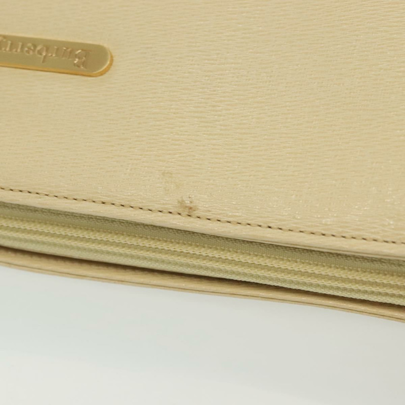 【日本直送】Burberrys 皮革肩包 米色 金色 正品 ep10651-6