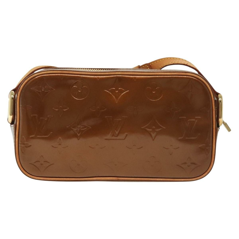 【日本直送】路易威登 Monogram Vernis Christy MM 肩背包 青銅色 M91109 正品 ep10864-1