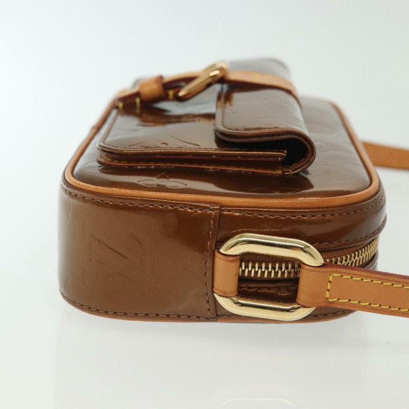 【日本直送】路易威登 Monogram Vernis Christy MM 肩背包 青銅色 M91109 正品 ep10864-2