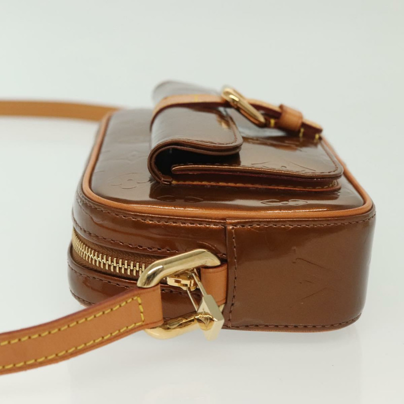 【日本直送】路易威登 Monogram Vernis Christy MM 肩背包 青銅色 M91109 正品 ep10864-3