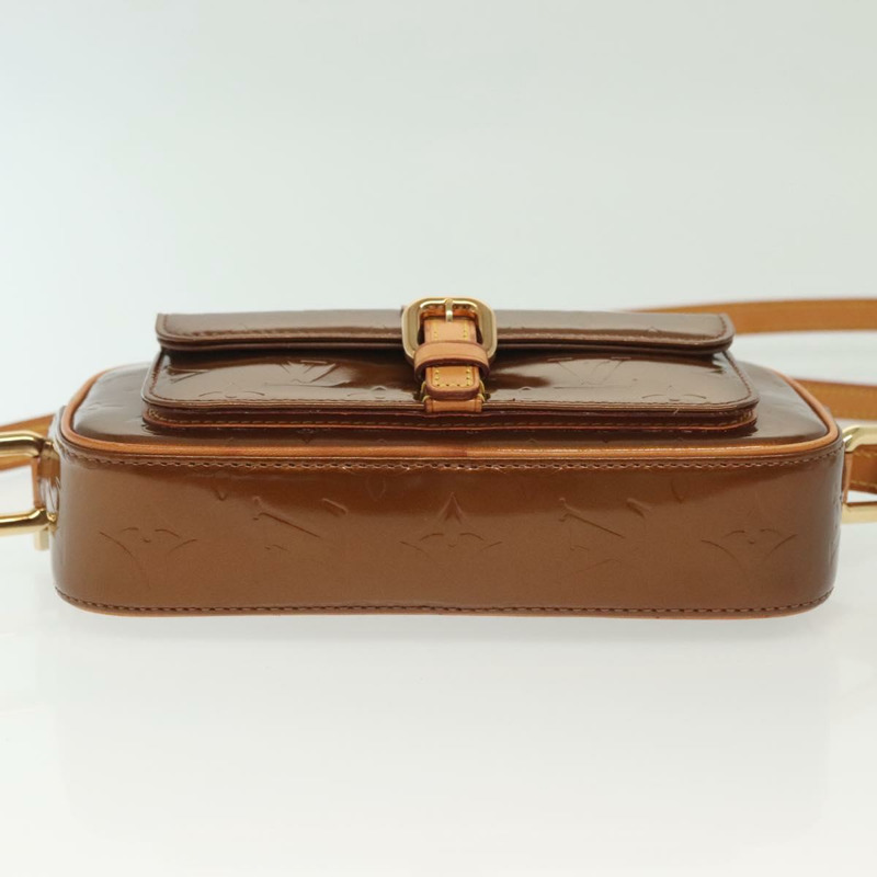 【日本直送】路易威登 Monogram Vernis Christy MM 肩背包 青銅色 M91109 正品 ep10864-4