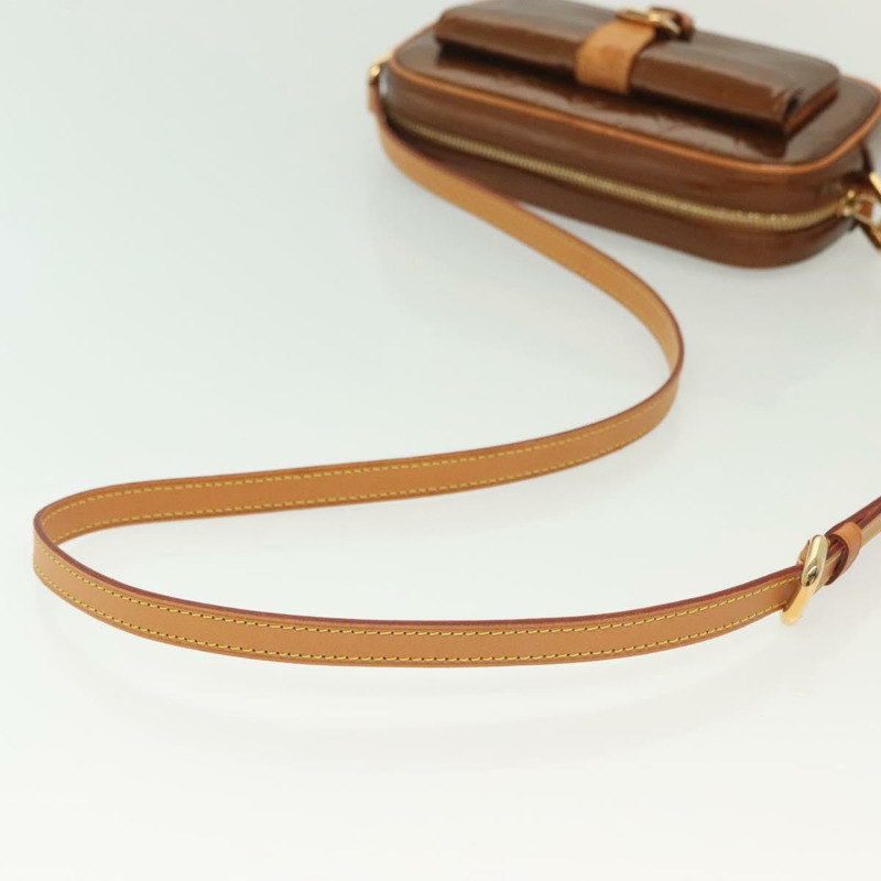 【日本直送】路易威登 Monogram Vernis Christy MM 肩背包 青銅色 M91109 正品 ep10864-6