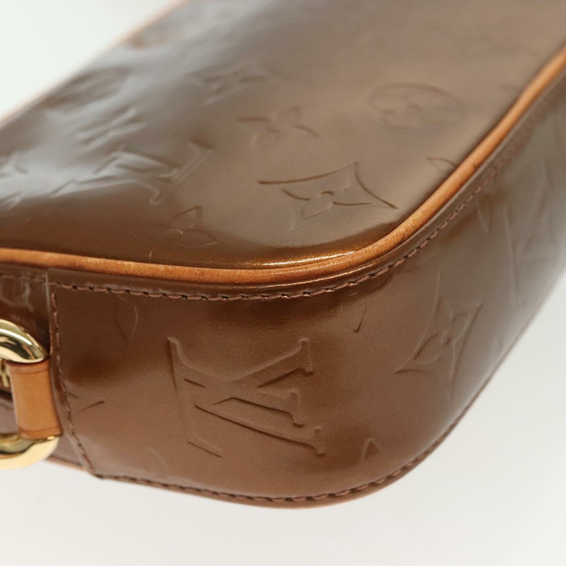 【日本直送】路易威登 Monogram Vernis Christy MM 肩背包 青銅色 M91109 正品 ep10864-15