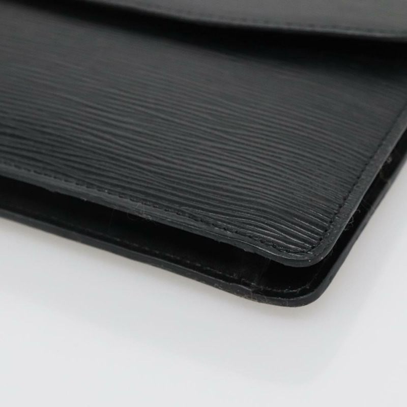 【日本直送】路易威登 Epi Montaigne 23 手拿包 黑色 M52662 LV 正品 ep10851-6