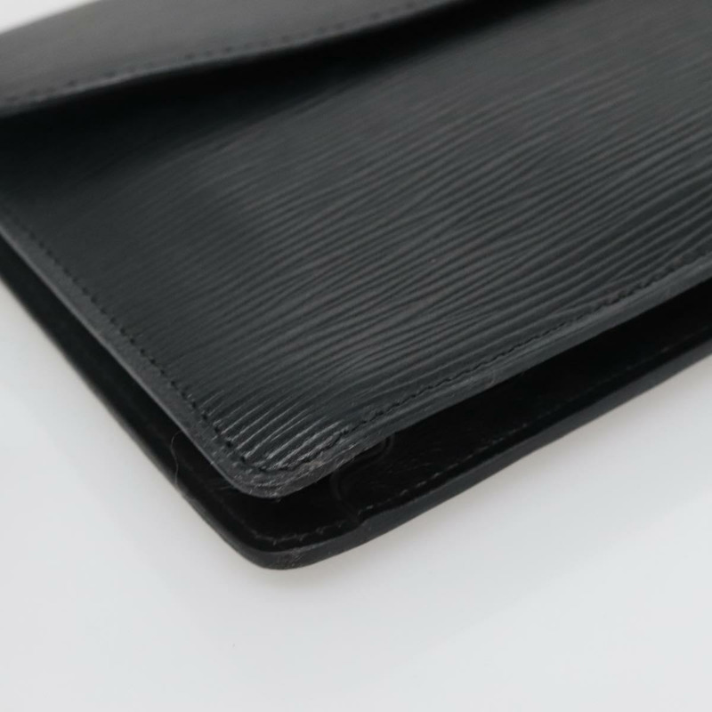 【日本直送】路易威登 Epi Montaigne 23 手拿包 黑色 M52662 LV 正品 ep10851-13