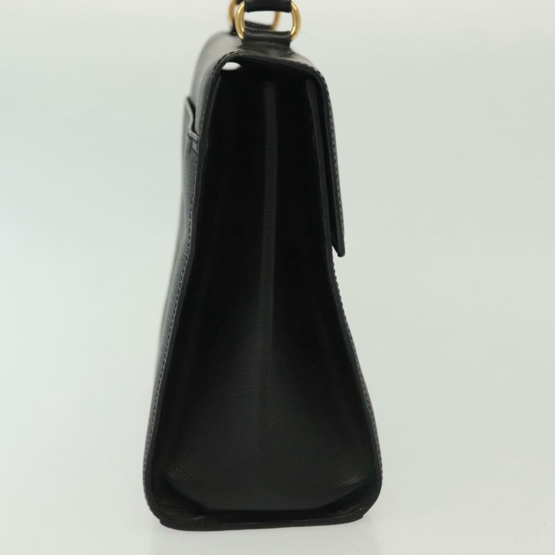 【日本直送】CELINE 手提包 皮革 黑色 金色 正品 ep10817-3