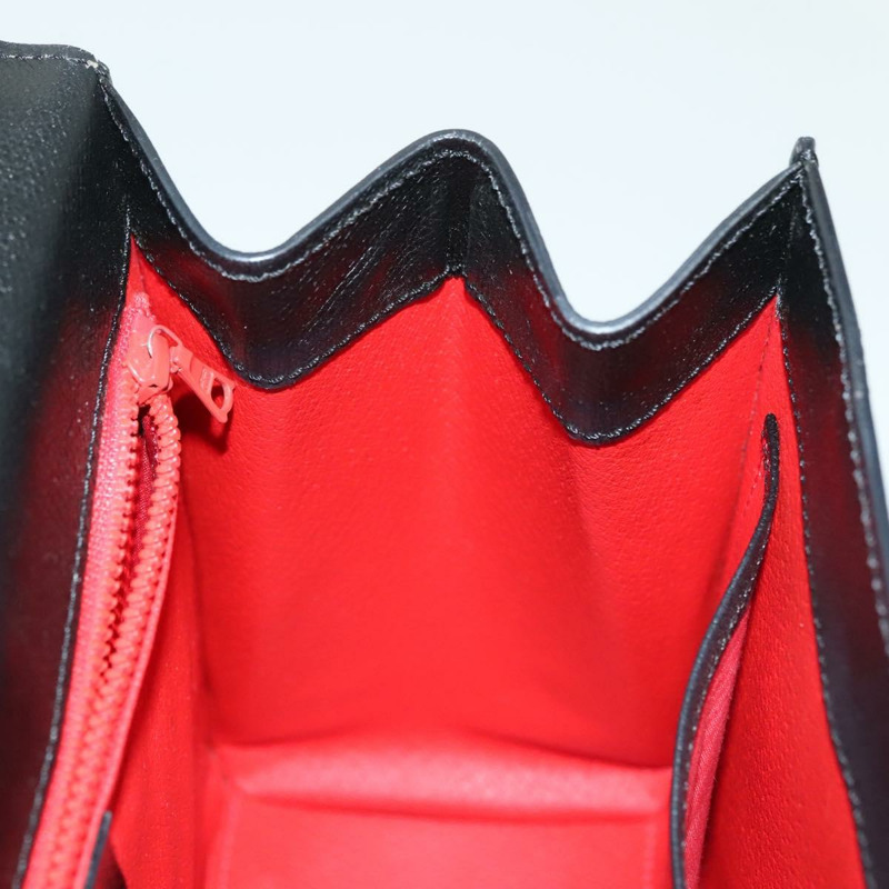 【日本直送】CELINE 手提包 皮革 黑色 金色 正品 ep10817-19