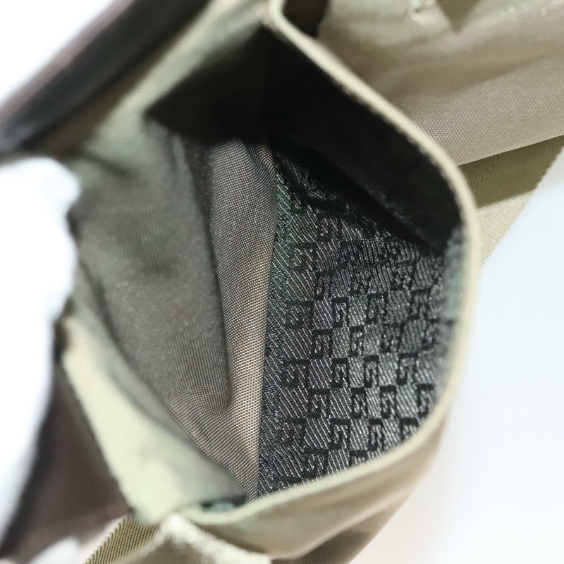 【日本直送】GUCCI 腰包 帆布 米色 銀色 28566 正品 ep10792-21