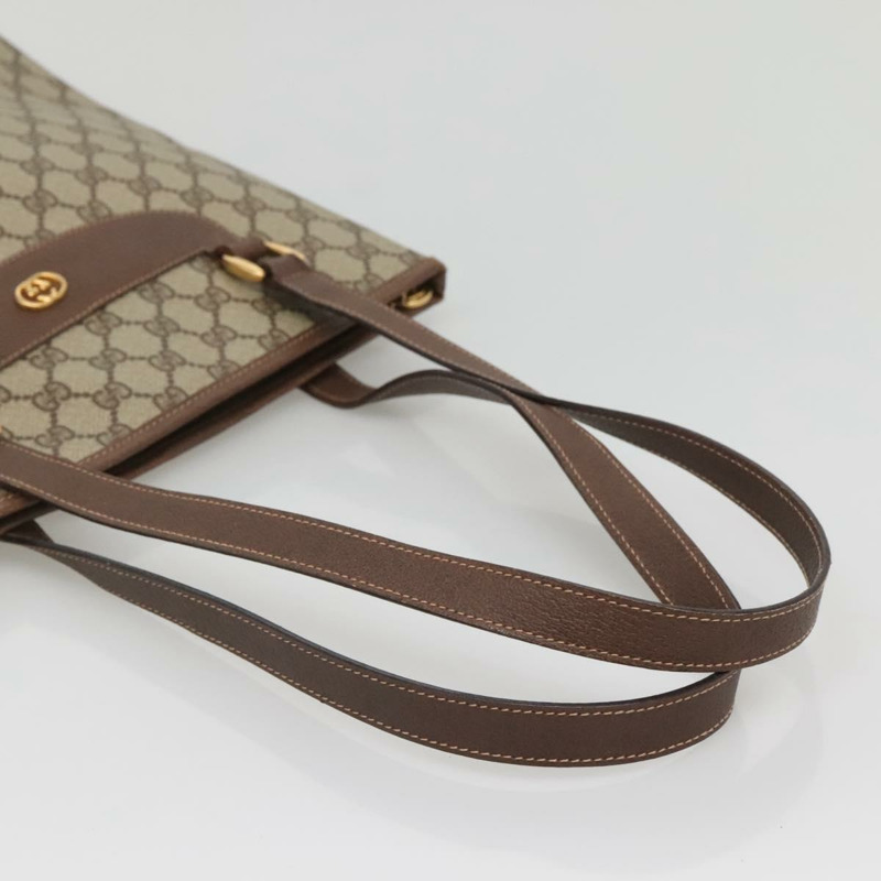 【日本直送】GUCCI GG Supreme 托特包 PVC 米色 金色 002 39 6130 9411 正品 ep10867-6