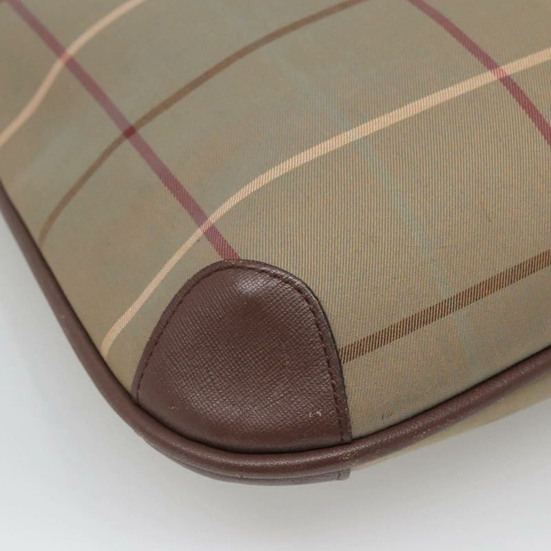 【日本直送】Burberrys Nova 格紋帆布手提包 米色 金色 正品 ep10702-15