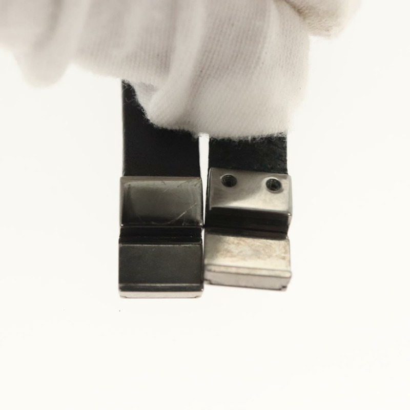 【日本直送】SAINT LAURENT Cassandra 手環 金屬 黑色 Auth yk19459-9