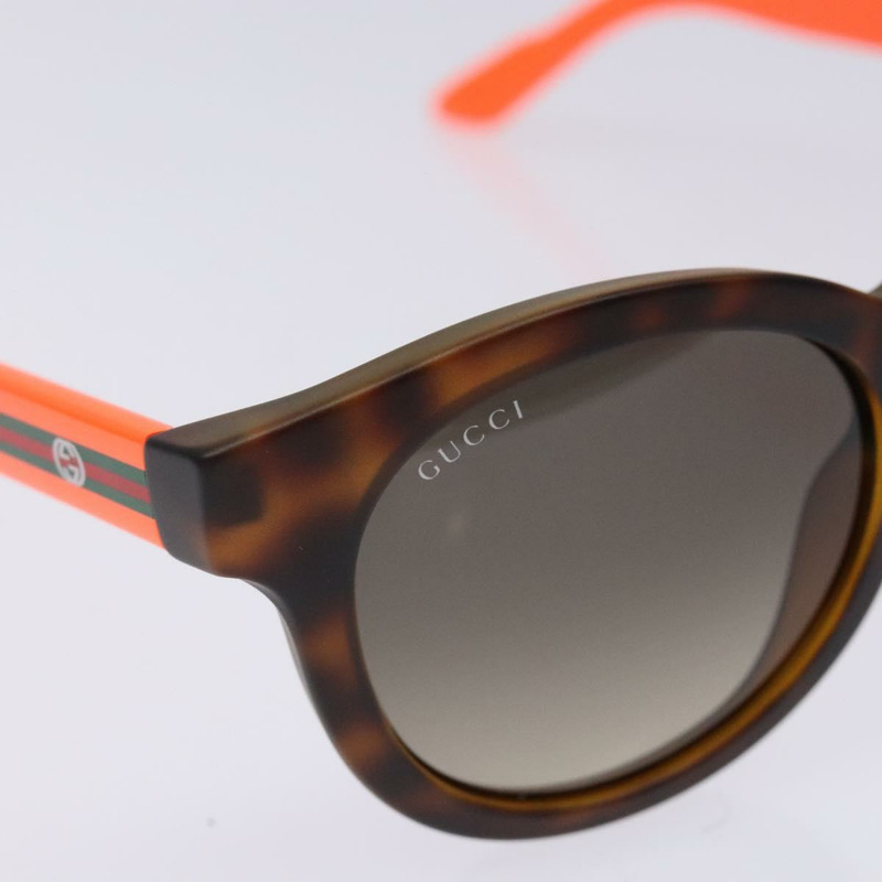 【日本直送】GUCCI 太陽眼鏡 塑膠 橘色 Auth yk19462-7