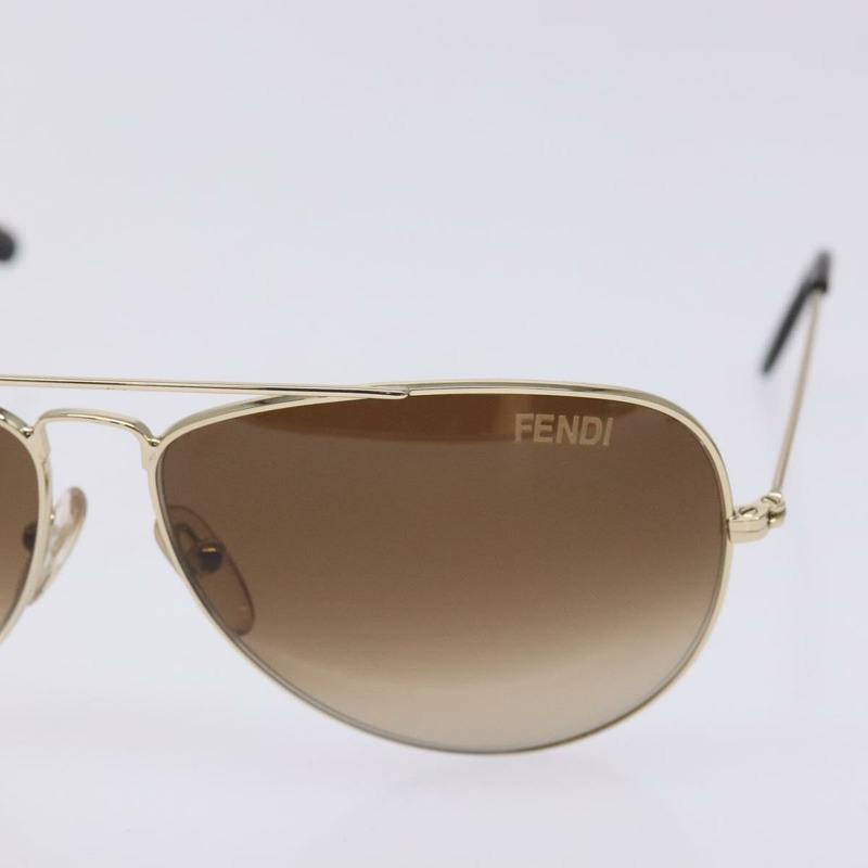 【日本直送】FENDI 太陽眼鏡 金屬金 Auth yk19425-6