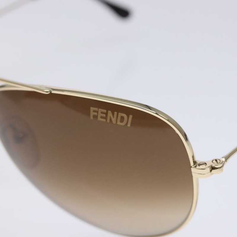 【日本直送】FENDI 太陽眼鏡 金屬金 Auth yk19425-7