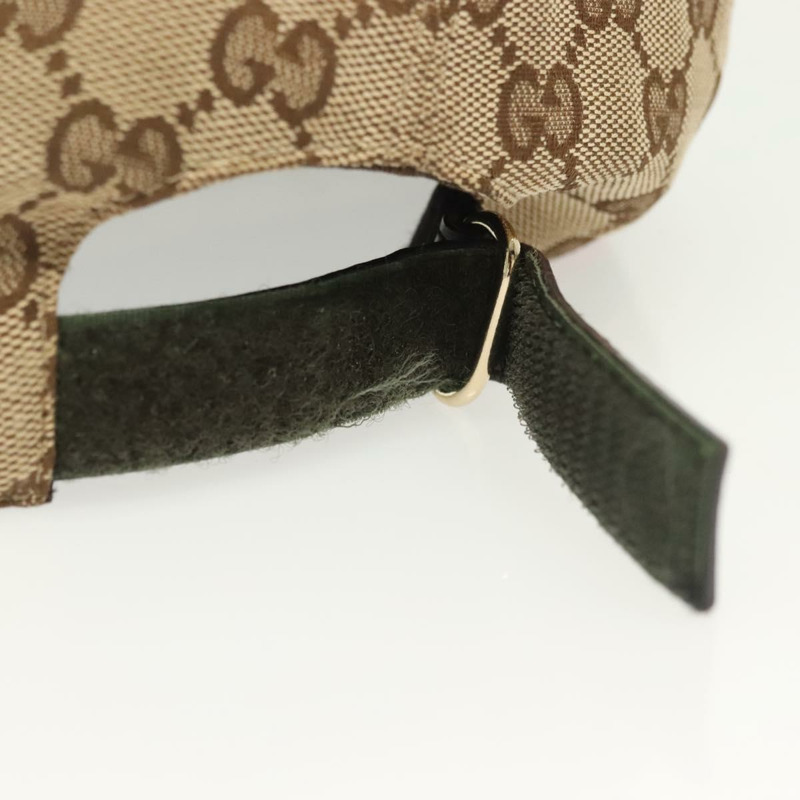 【日本直送】GUCCI GG帆布棒球帽 L 米色 紅色 綠色 200035 正品 yk19400-7